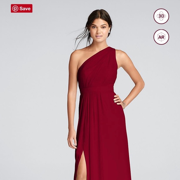 David's Bridal Dresses & Skirts - David’s Bridal Chiffon Bridesmaid dress
